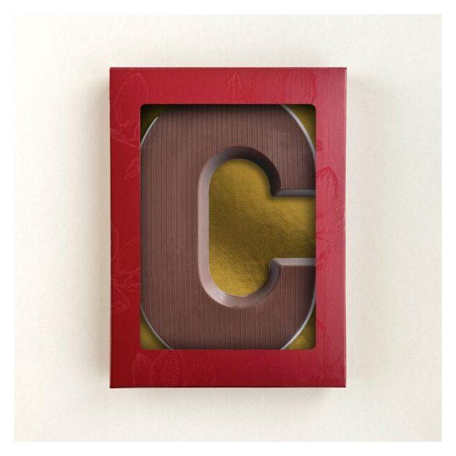 Chocoladeletter C - 200 gram