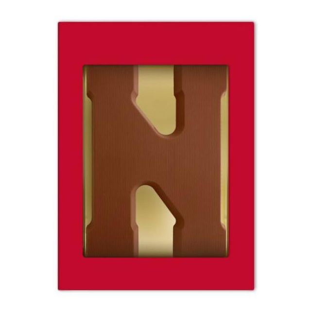 Chocoladeletter N - 200 gram