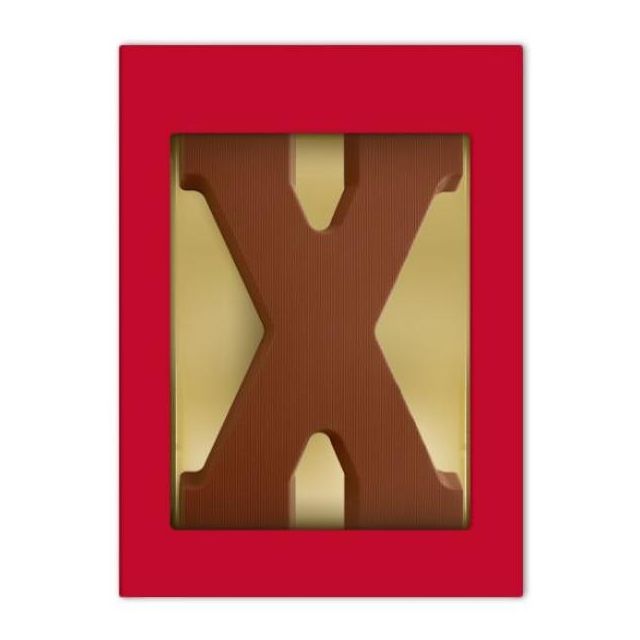 Chocoladeletter X - 200 gram