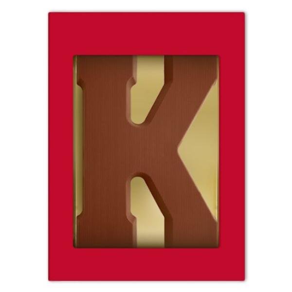 Chocoladeletter K - melk