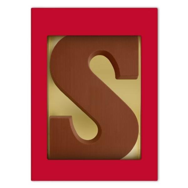 Chocoladeletter S - melk